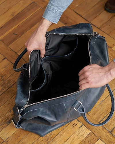 Кожаная дорожная сумка BAGGAGE Pool - фото - 8