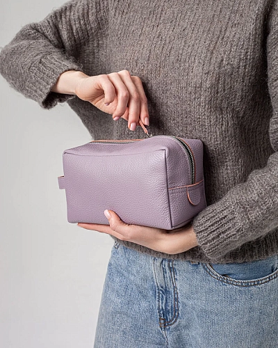 Кожаный несессер VOYAGE Pastel - фото - 1