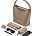 Сумка тоут кожаная TOTE Coffee Сумка тоут кожаная TOTE Coffee - фото - 3