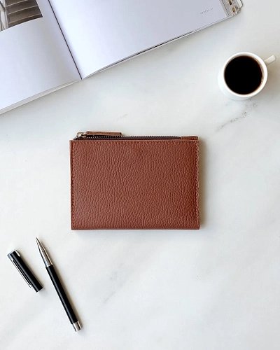 Кошелек кожаный NOVEL Hazel - фото