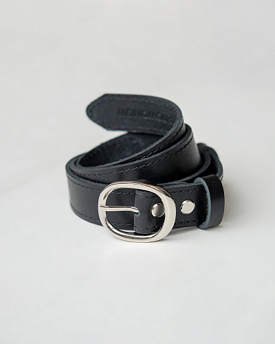 Женский ремень Ester Black 100 см - фото