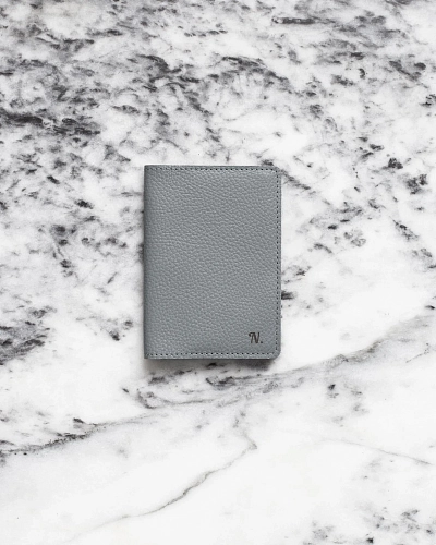 Кожаная обложка на паспорт PASS Iron - фото - 1