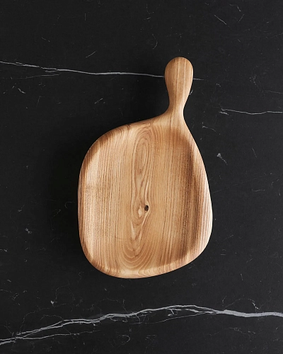 Деревянная доска для подачи PLUM M - фото - 3