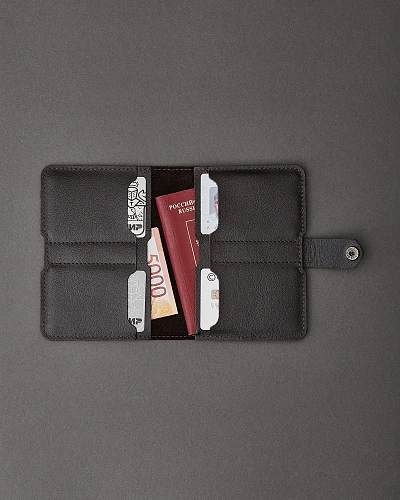 Портмоне для автодокументов DRIVE Brown - фото