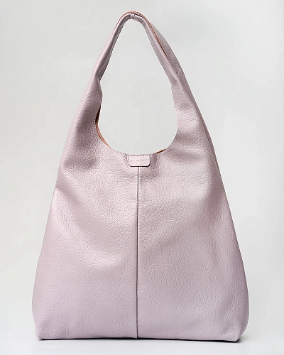 Кожаный шоппер MIA Pastel - фото