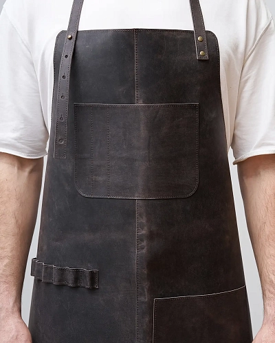 Кожаный фартук бытовой LEATHER MAN Rodeo - фото - 6