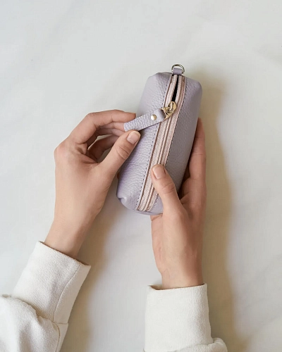 Ключница кожаная HOME M Pastel - фото - 1