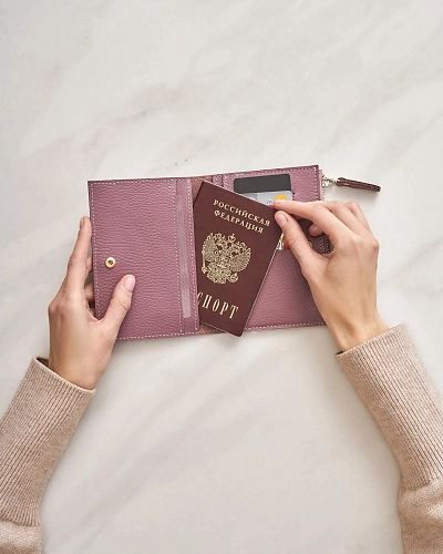 Кошелек кожаный NOVEL Clover - фото - 2