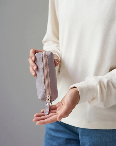 Ключница кожаная HOME M Pastel - фото - 2