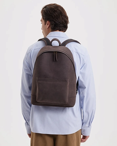 Рюкзак кожаный мужской GERALD Rodeo - фото - 8