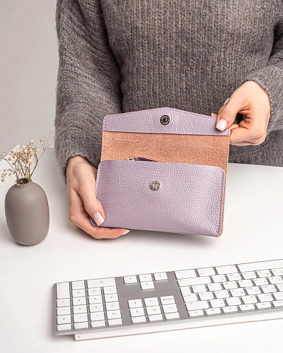 Женский кошелек кожаный ROWENA Pastel - фото - 1