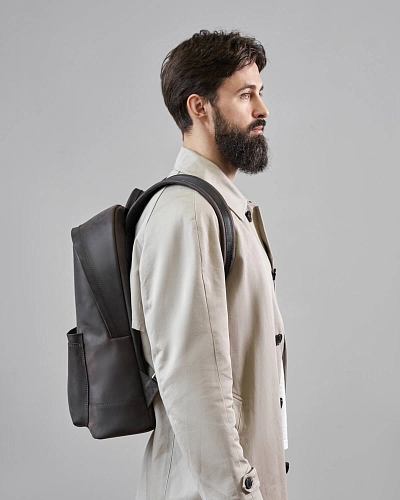 Рюкзак кожаный мужской GERALD MAX Rodeo - фото - 4