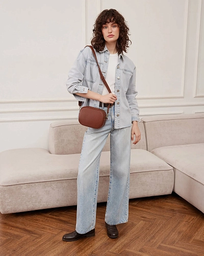 Сумка кроссбоди кожаная DAISY Hazel - фото