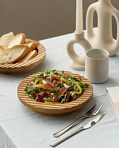 Деревянная тарелка REEF - фото