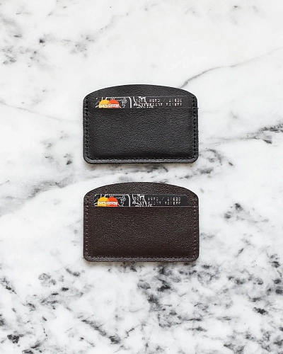 Картхолдер кожаный BILL Brown - фото - 2