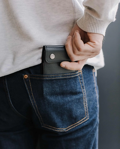 Мужской подарочный набор HELLAS Black d-120 - фото - 5