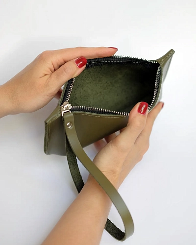 Кожаный несессер ANIMA Oliva - фото - 3