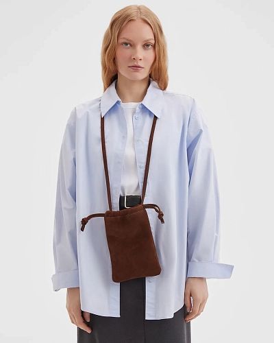 Мини-сумка на завязках Cozy Cinnamon - фото - 3