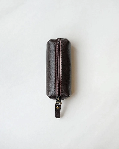 Ключница кожаная HOME M Brown - фото - 2