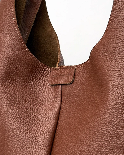 Кожаный шоппер MIA Hazel - фото - 7