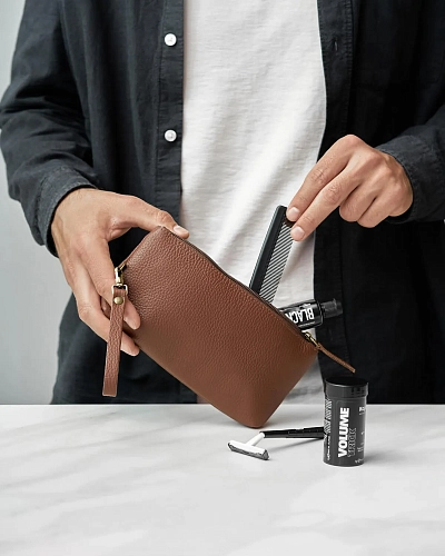 Кожаный несессер CRUISE Hazel - фото