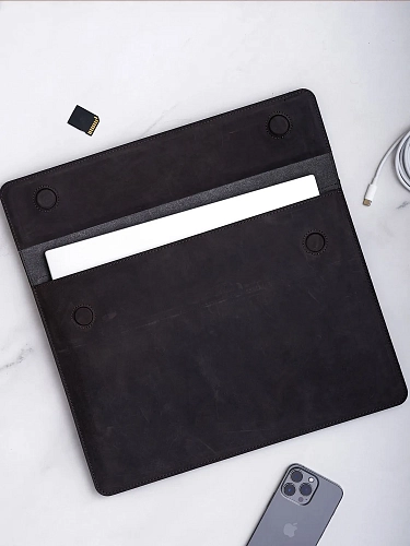 Кожаная папка для ноутбука 15-16 дюймов GRADE Rodeo - фото - 2