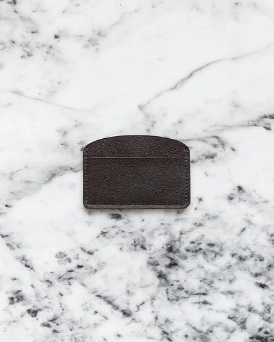 Картхолдер кожаный BILL Brown - фото - 1