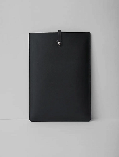 Кожаная папка для ноутбука 15 дюймов LOAD Black - фото - 2