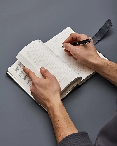 Кожаный ежедневник HAROLD Pool - фото - 2