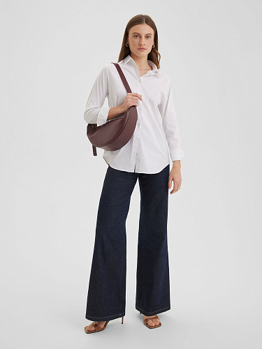 Сумка кожаная LEA Marsala - фото - 4