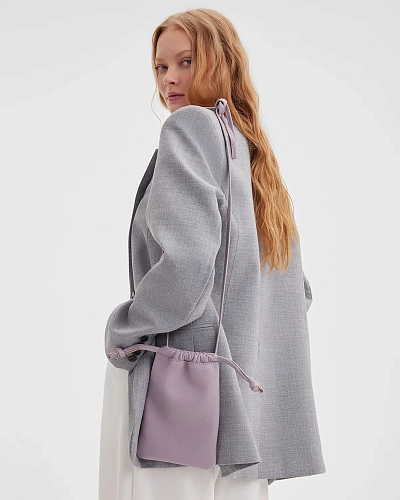 Мини-сумка на завязках Cozy Pastel - фото - 3