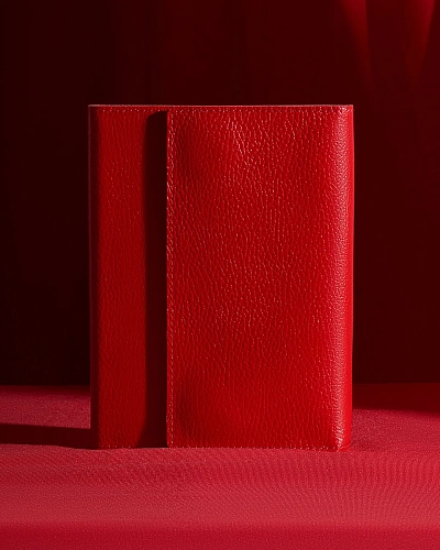 Кожаный ежедневник SENSE Red - фото - 2