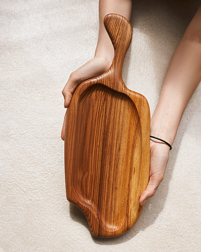 Деревянная доска для подачи WIND Natural