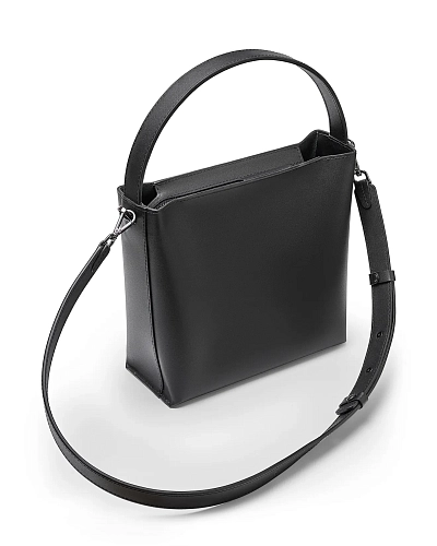 Сумка тоут кожаная TOTE Black - фото - 1