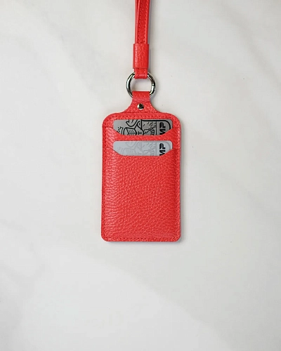 Чехол для пропуска AGENT Red - фото
