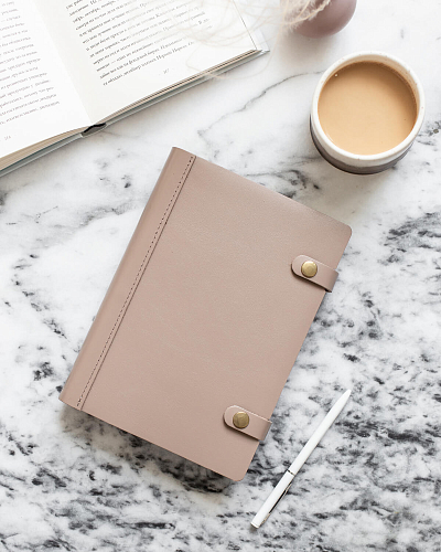 Кожаный ежедневник ROVER Coffee - фото - 2