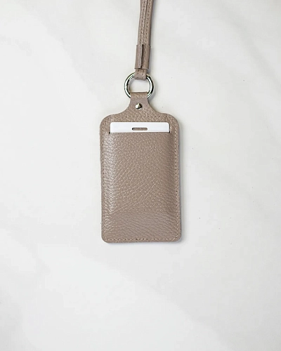 Чехол для пропуска AGENT Beige - фото - 1