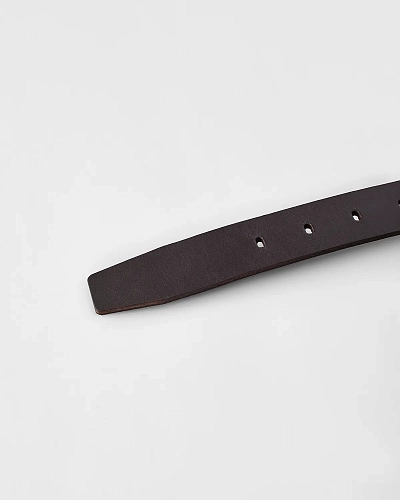 Ремень мужской FORT Brown 120-125 см в деревянной коробочке - фото - 4