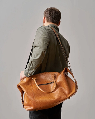 Кожаная дорожная сумка BAGGAGE Saffron