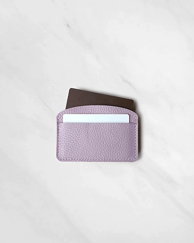 Картхолдер кожаный BILL Pastel - фото - 2