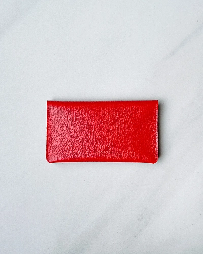 Женский кошелек кожаный ROWENA Red - фото - 2