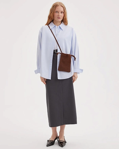 Мини-сумка на завязках Cozy Cinnamon - фото - 1