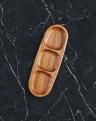 Деревянная менажница LONGER M - фото - 1