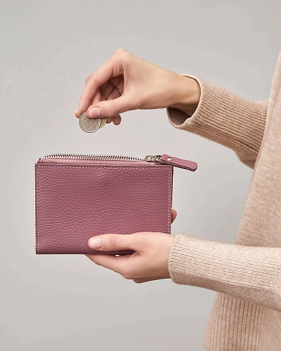 Кошелек кожаный NOVEL Clover - фото