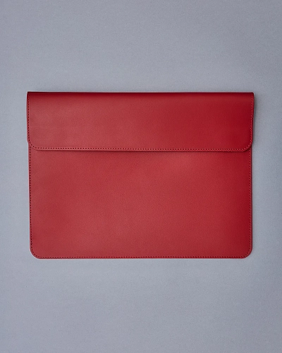 Кожаная папка для документов и ноутбука CITY Carmine - фото - 2