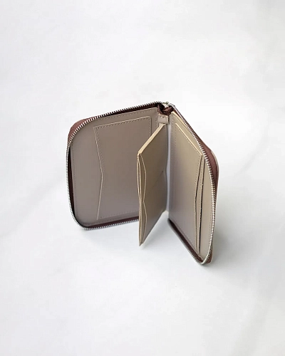 Кошелек на молнии PORTLAND Coffee - фото - 8