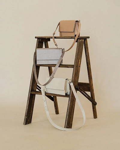 Сумка кроссбоди кожаная IRMA Coffee