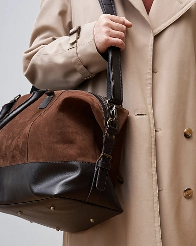 Кожаная дорожная сумка BAGGAGE Biscotti - фото - 4