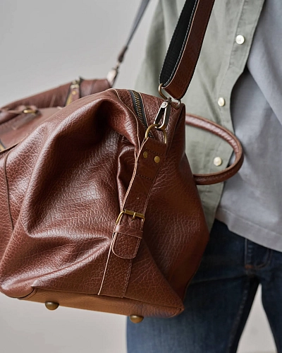 Кожаная дорожная сумка BAGGAGE Bronze Кожаная дорожная сумка BAGGAGE Bronze - фото - 10