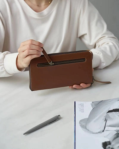 Кошелек на молнии MONTERRO Candy с ремешком на руку - фото - 3